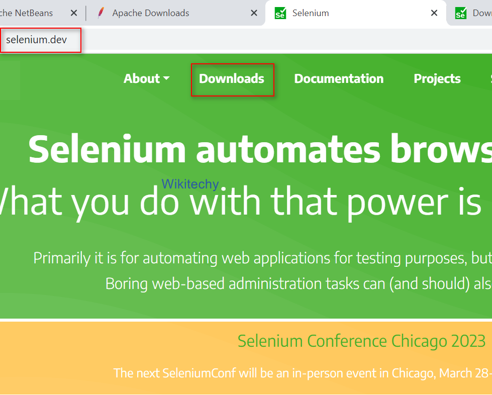 selenium web driver