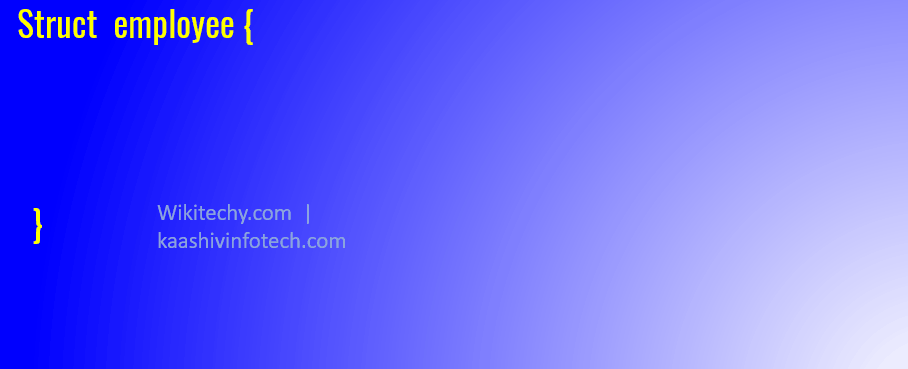 Accessing members of structure