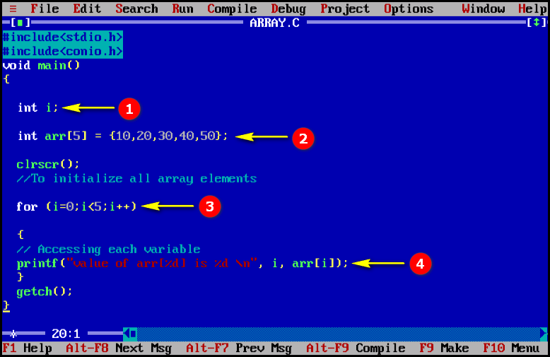 code-explanation-array