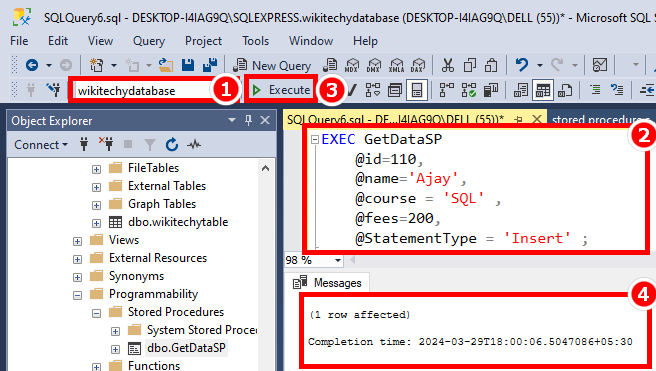 call-insert-stored-procedure