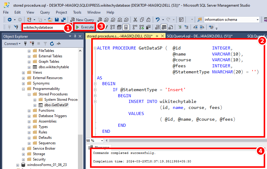 insert-stored-procedure