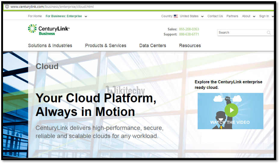 CenturyLink cloud