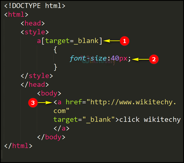 Code Explanation Attribute Target Code Explanation Attribute Target
