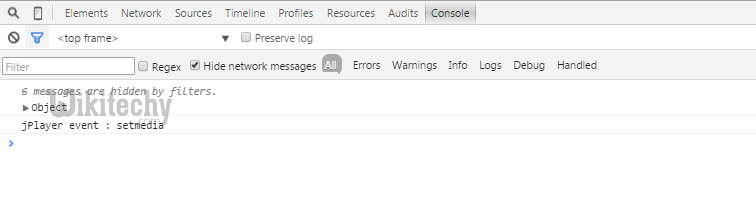  hide network messages