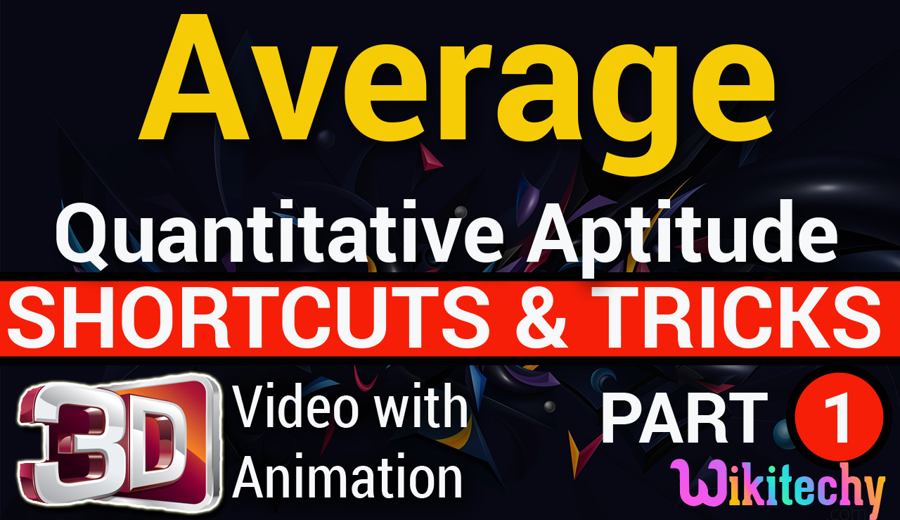 Average Quantitative Aptitude Intreview Questions and Answers Part 1
