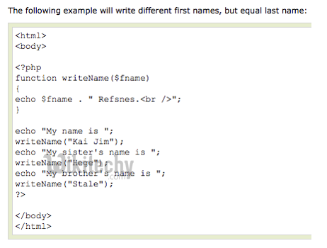 php - php 7 - php tutorial - php framework tutorial - php examples - php sample code - php basics - php web development - php components - php project - php technology  - learn php - php online - php programming - php program - php code - html code - embedded php in html - web server  - php syntax - php function - functions with parameters  