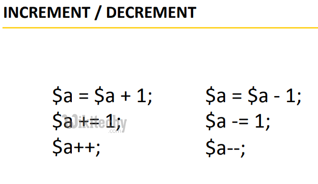 php - php 7 - php tutorial - php framework tutorial - php examples - php sample code - php basics - php web development - php components - php project - php technology  - learn php - php online - php programming - php program - php code - html code - php increment decrement operator 