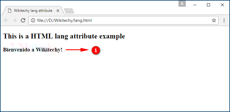 Html Tutorial Lang Attribute In HTML Html5 Html Code Html Form 