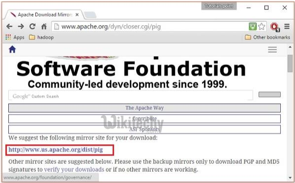  apache pig mirror site