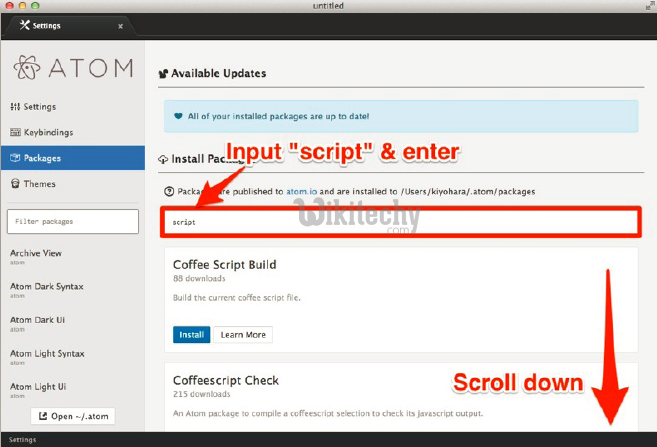 atom - atom editor - atom ide - atom editor tutorial - atom tutorial - atom basics - what is atom - atom editor tutorial - atom basics - atom configuration - atom git -  atom search script plugin 