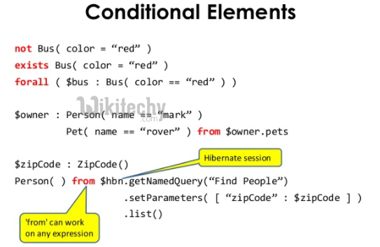 learn drools tutorial - drools pattern example 2 - drools example programs