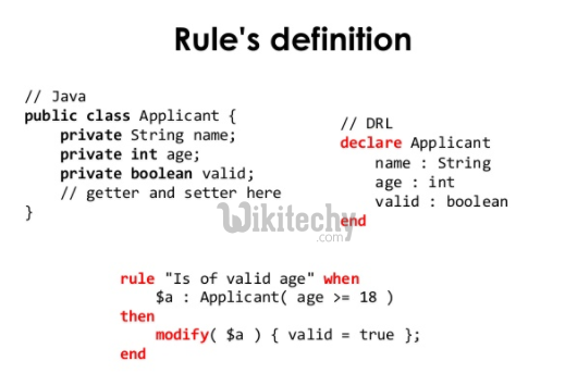 learn drools tutorial - drools rules definition - drools example programs