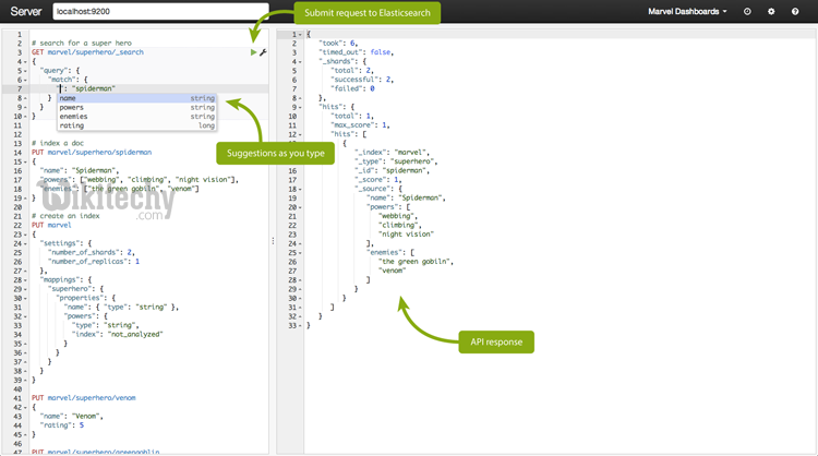  Elastic Search API Conventions