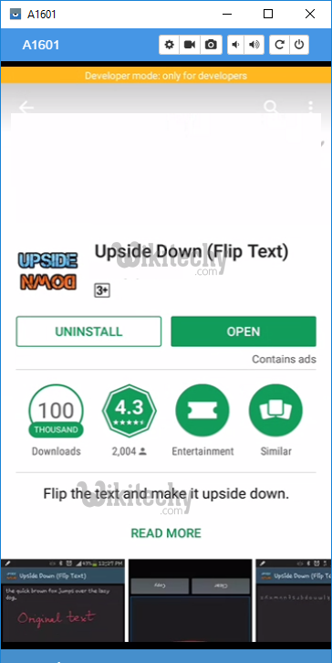  upside down app