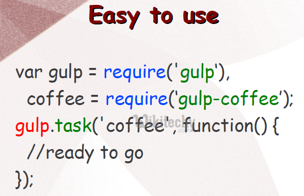 learn gulp - gulp tutorial - gulp - gulp code - gulp work flow - gulp examples