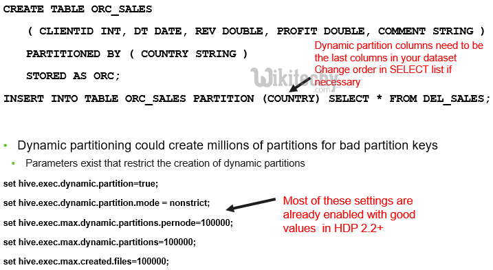 learn hive - hive tutorial - apache hive - data from hbase to hive - hive dynamic partitioning -  hive examples