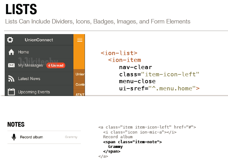 ionic - ionic 2 - ionic tutorial - ionic framework tutorial - ionic examples - ionic sample code - ionic basics - ionic app development - ionic mobile - ionic components - ionic project - ionic technology - angularjs ionic -  ionic lists notes 