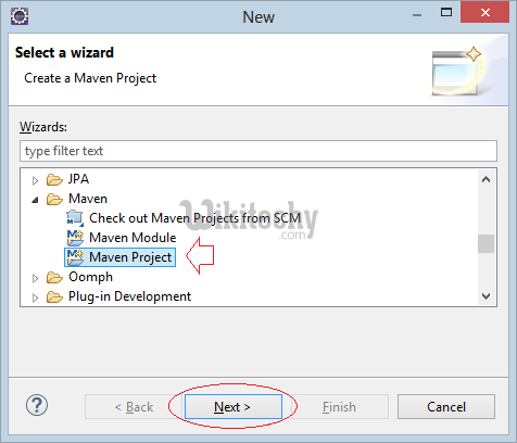  create maven project