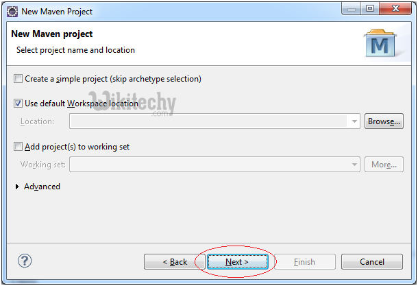  learn maven tutorial - create maven web application project step2- maven example