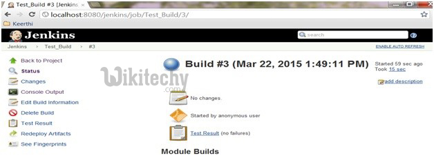  jenkins module build