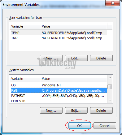  maven environment variables temp