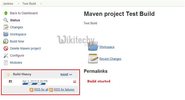  maven jenkins build-history