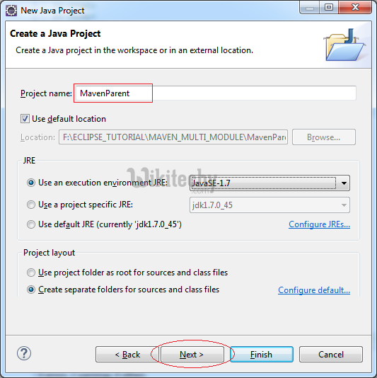  maven multiple javaparent