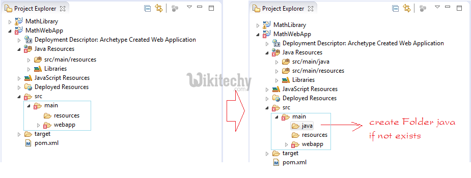  maven multiple project create eclipse