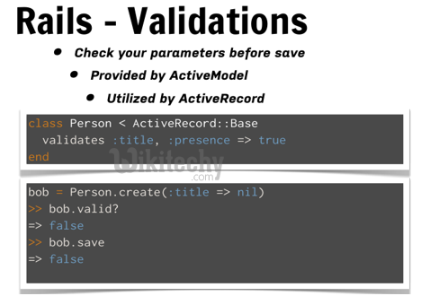 learn ruby on rails - ruby on rails tutorial - ruby on rails - rails code - security validations - ruby on rails examples