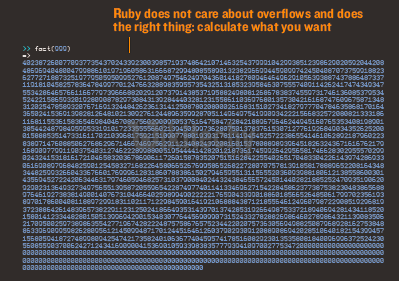 learn ruby - ruby tutorial - ruby code - ruby code to find factorial - ruby examples