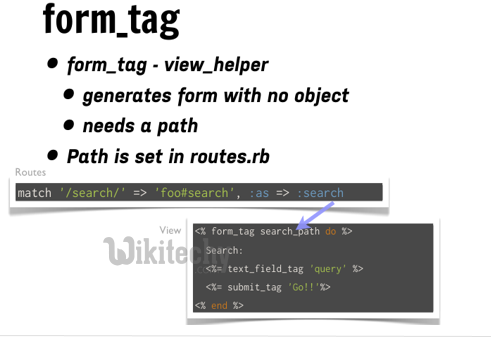 learn ruby on rails - ruby on rails tutorial - ruby on rails - rails code - haml - form_tag - mvc - view - ruby on rails examples