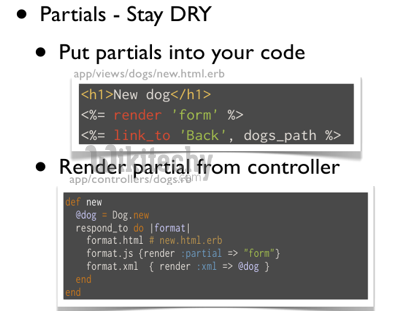 learn ruby on rails - ruby on rails tutorial - ruby on rails - rails code - haml - reusable erb - mvc - view - ruby on rails examples